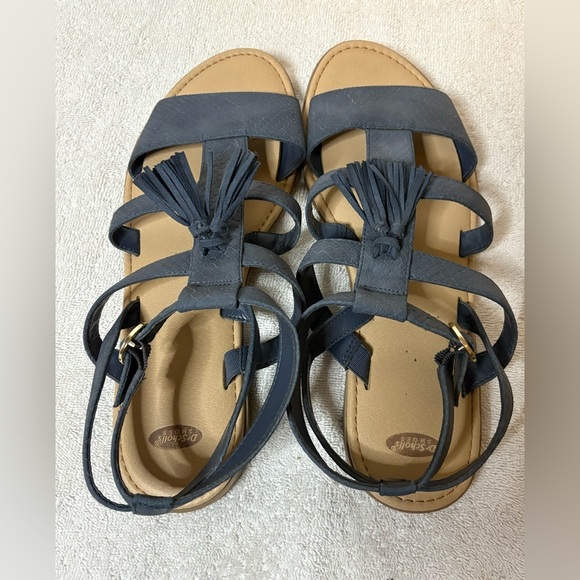Dr Scholl’s Blue Encore Women’s Gladiator  Open Toe Sandals Size 10 - Picture 3 of 6